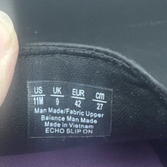 Women’s Ryka Echo Slip On Black Fabric Rubber Casual Comfort Shoe Sz 11 - Picture 11 of 13